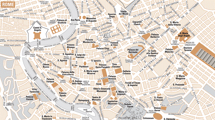 Mappa Consegna Roma